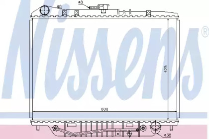 Теплообменник NISSENS 63117