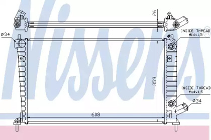 Теплообменник NISSENS 68005A