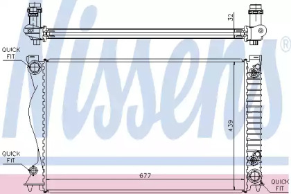 Теплообменник NISSENS 60236A