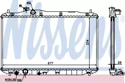 Теплообменник NISSENS 68134A