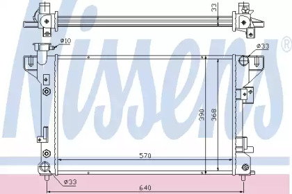 Теплообменник NISSENS 69219