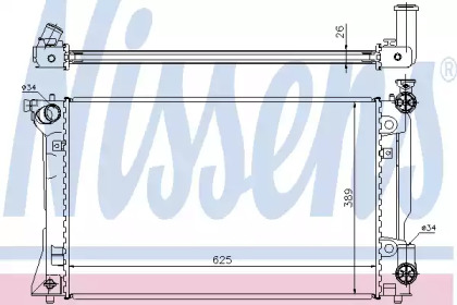 Теплообменник NISSENS 64667A