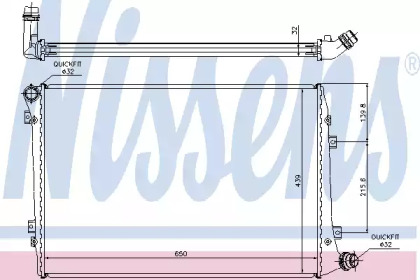 Теплообменник NISSENS 65291A