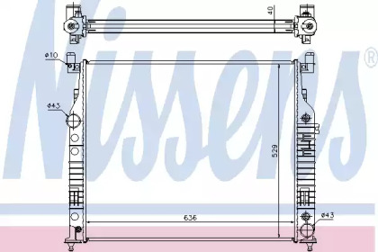 Теплообменник NISSENS 62577A