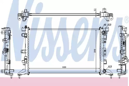 Теплообменник NISSENS 637602