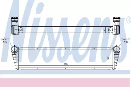 Теплообменник NISSENS 63798