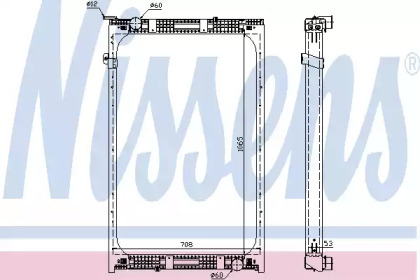 Теплообменник NISSENS 67171