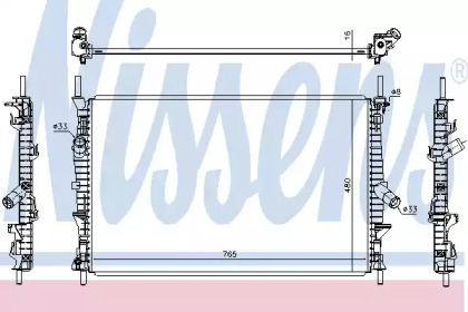 Теплообменник NISSENS 66861