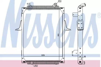 Теплообменник NISSENS 637892