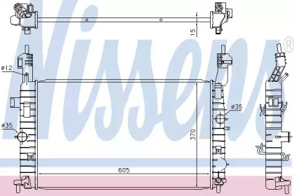 Теплообменник NISSENS 630748