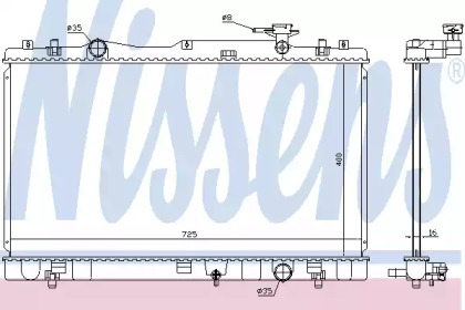 Теплообменник NISSENS 64250