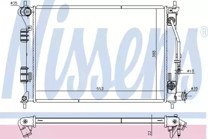 Теплообменник NISSENS 675014