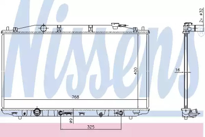 Теплообменник NISSENS 68138