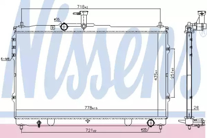 Теплообменник NISSENS 67097