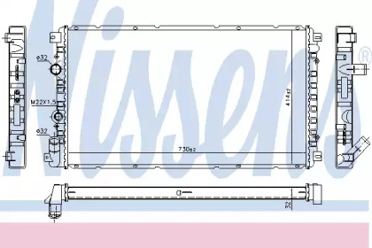 Теплообменник NISSENS 637652