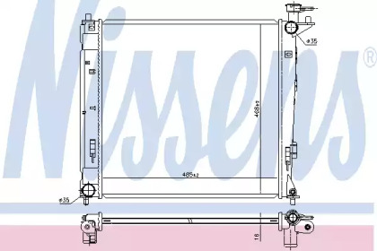 Теплообменник NISSENS 675019