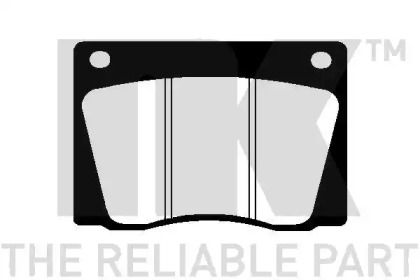 Комплект тормозных колодок NK 229933
