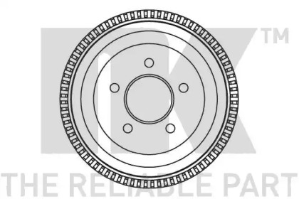 Тормозный барабан NK 259301