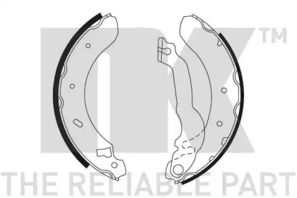 Комлект тормозных накладок NK 2725537