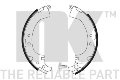 Комлект тормозных накладок NK 2751613