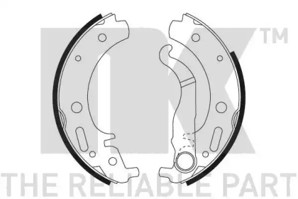 Комлект тормозных накладок NK 275802