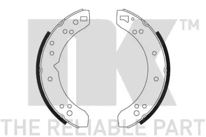 Комлект тормозных накладок NK 2799040