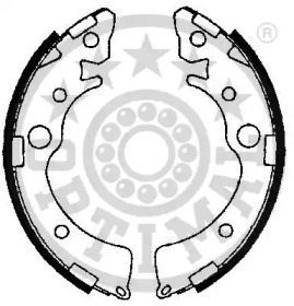 Комлект тормозных накладок OPTIMAL BB-0961