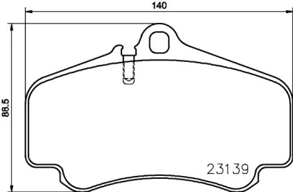 Комплект тормозных колодок PAGID T1291