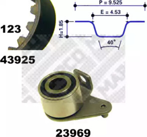 Ременный комплект MAPCO 23925