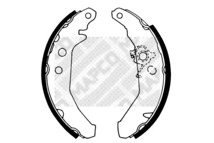 Комлект тормозных накладок MAPCO 8818