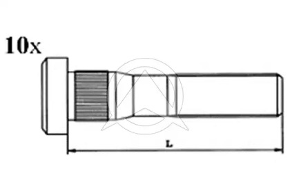 Болт SIDEM 14410