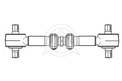 Рычаг независимой подвески колеса SIDEM 68040
