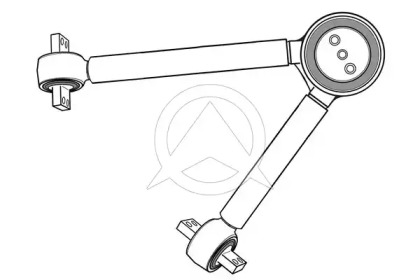 Рычаг независимой подвески колеса SIDEM 68043