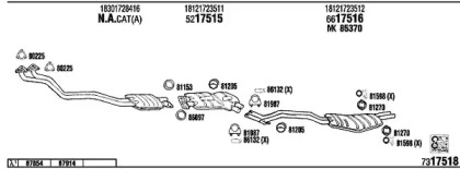 Глушитель FONOS BW52511B