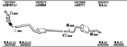 Глушитель FONOS BWK025466A