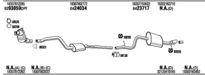 Глушитель FONOS BWK025466BA