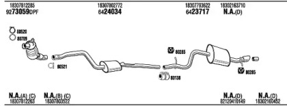 Глушитель FONOS BWK025466BC