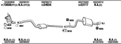 Глушитель FONOS BWK025466BD