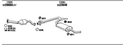 Глушитель FONOS CIH16664A