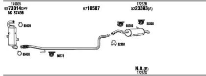 Глушитель FONOS CIH26625AB