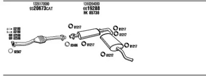 Глушитель FONOS FIT14464