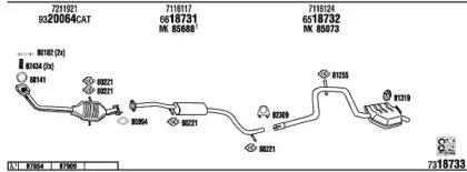 Глушитель FONOS FO60015A