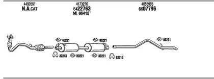 Глушитель FONOS FO80176B