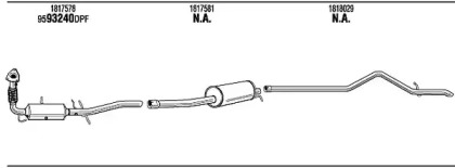 Глушитель FONOS FOK101104GA