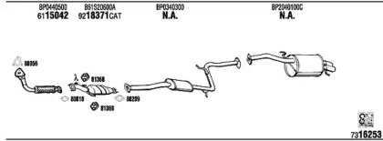 Глушитель FONOS MA40035A