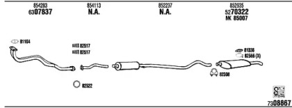 Глушитель FONOS OP40018A