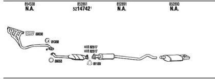 Глушитель FONOS OP40144A