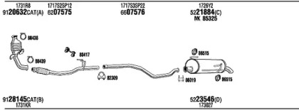 Глушитель FONOS PEH16270