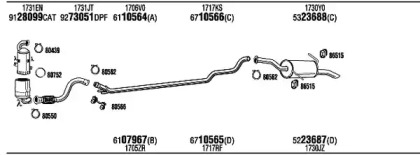 Глушитель FONOS PEK024538AB