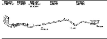 Глушитель FONOS REK019040CB